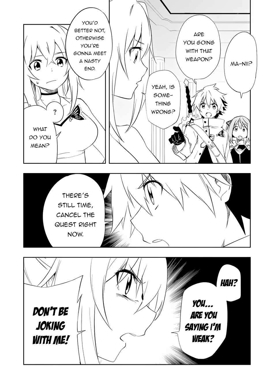 I, a Level 9999 Blacksmith Who Was Told That “Blacksmithing Is Suitable for a Small Fry lololol” Was Expelled From the Guild, so I Changed My Job to an Adventurer – I Will Live Happily in the Guild While being Unrivaled with the Strongest Weapons! chapter 4.1 page 7