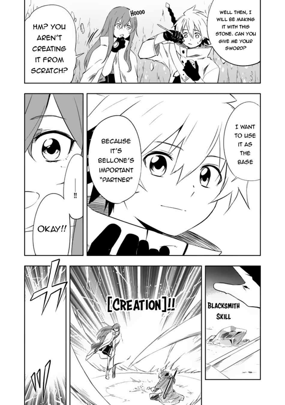 I, a Level 9999 Blacksmith Who Was Told That “Blacksmithing Is Suitable for a Small Fry lololol” Was Expelled From the Guild, so I Changed My Job to an Adventurer – I Will Live Happily in the Guild While being Unrivaled with the Strongest Weapons! chapter 5.1 page 12