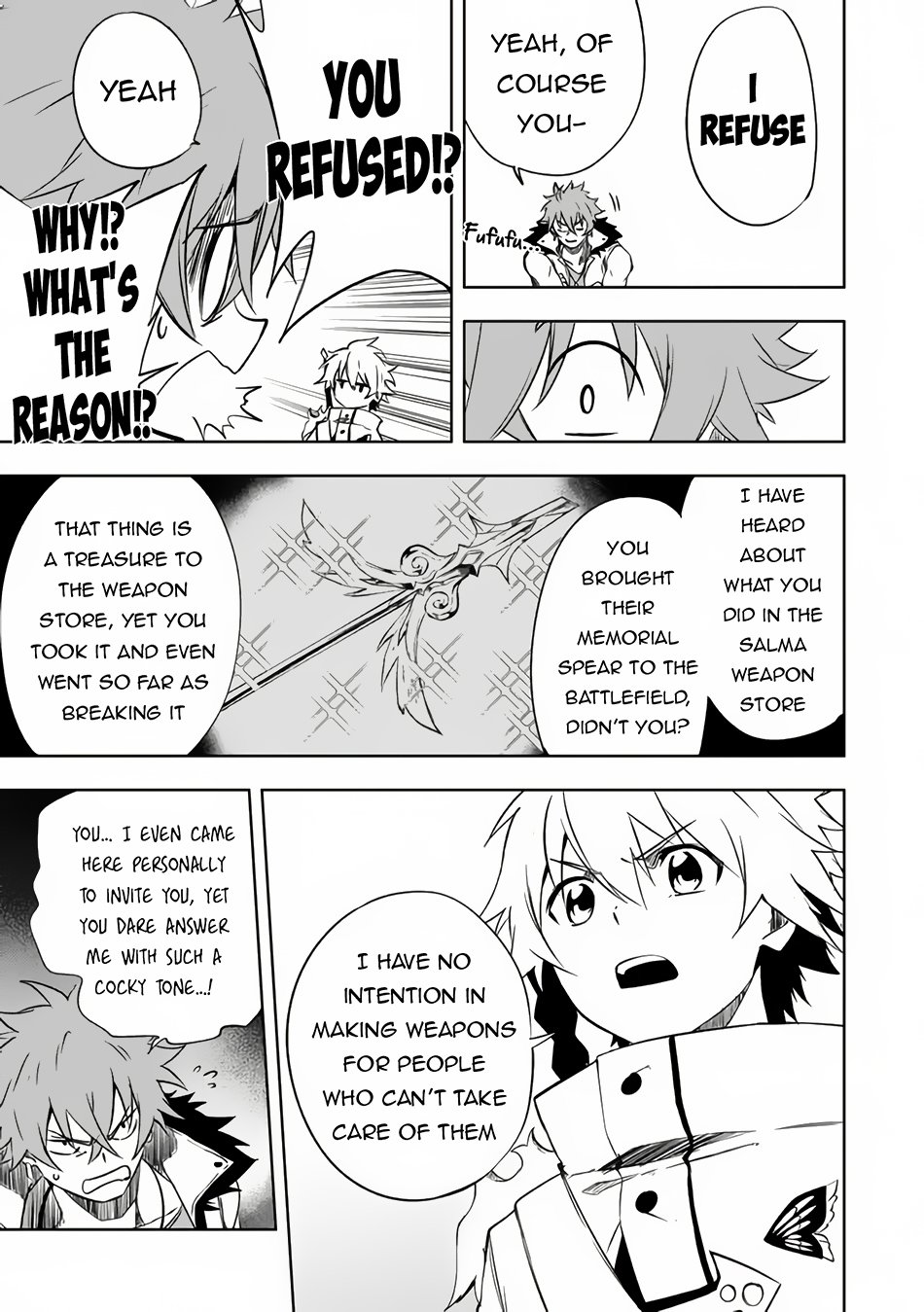 I, a Level 9999 Blacksmith Who Was Told That “Blacksmithing Is Suitable for a Small Fry lololol” Was Expelled From the Guild, so I Changed My Job to an Adventurer – I Will Live Happily in the Guild While being Unrivaled with the Strongest Weapons! chapter 9.1 page 8