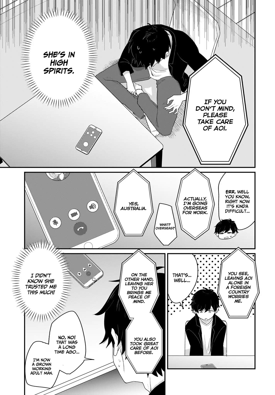 I, a Tired Office Worker, Start Living Together with a Beautiful Highschool Girl whom I Met Again After 7 Years chapter 1 page 14