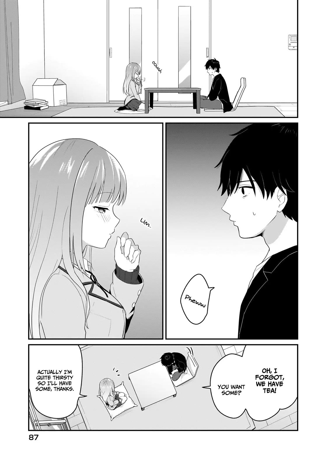 I, a Tired Office Worker, Start Living Together with a Beautiful Highschool Girl whom I Met Again After 7 Years chapter 1 page 18