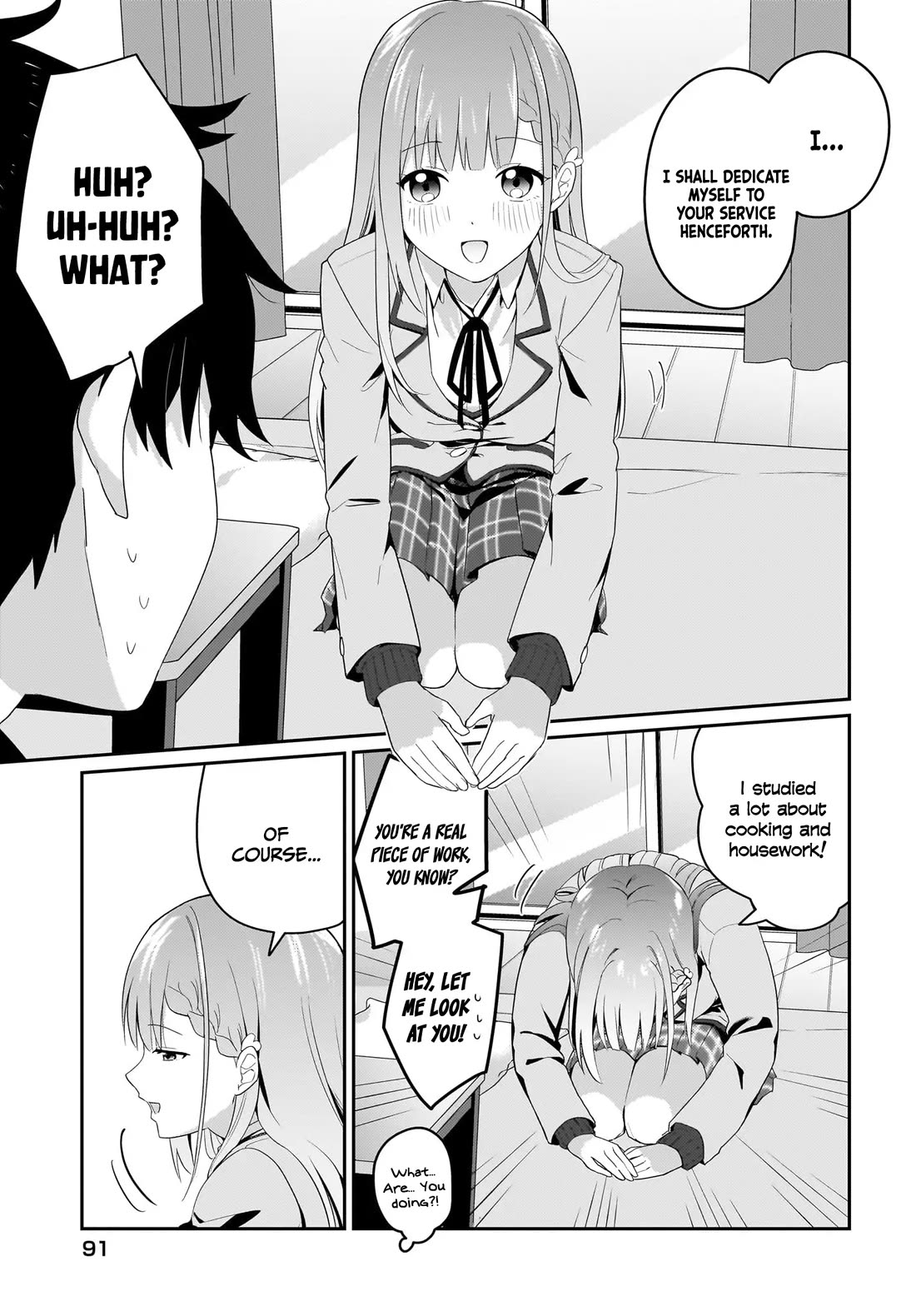 I, a Tired Office Worker, Start Living Together with a Beautiful Highschool Girl whom I Met Again After 7 Years chapter 1 page 22