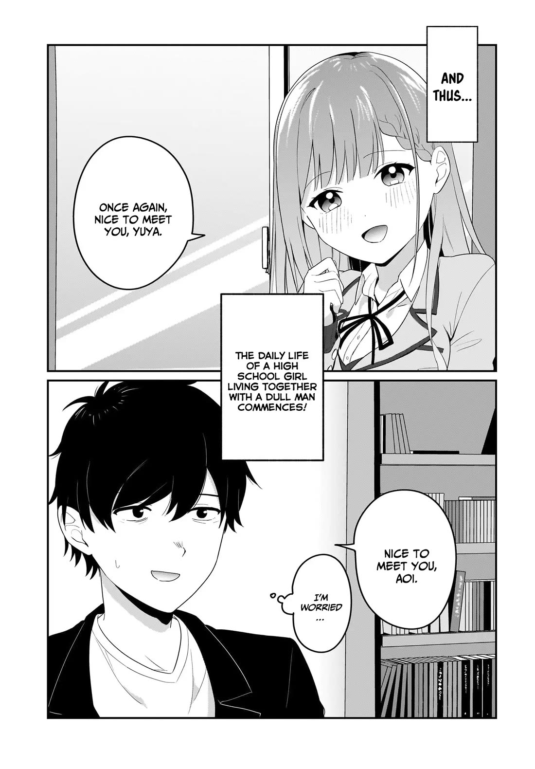 I, a Tired Office Worker, Start Living Together with a Beautiful Highschool Girl whom I Met Again After 7 Years chapter 1 page 24