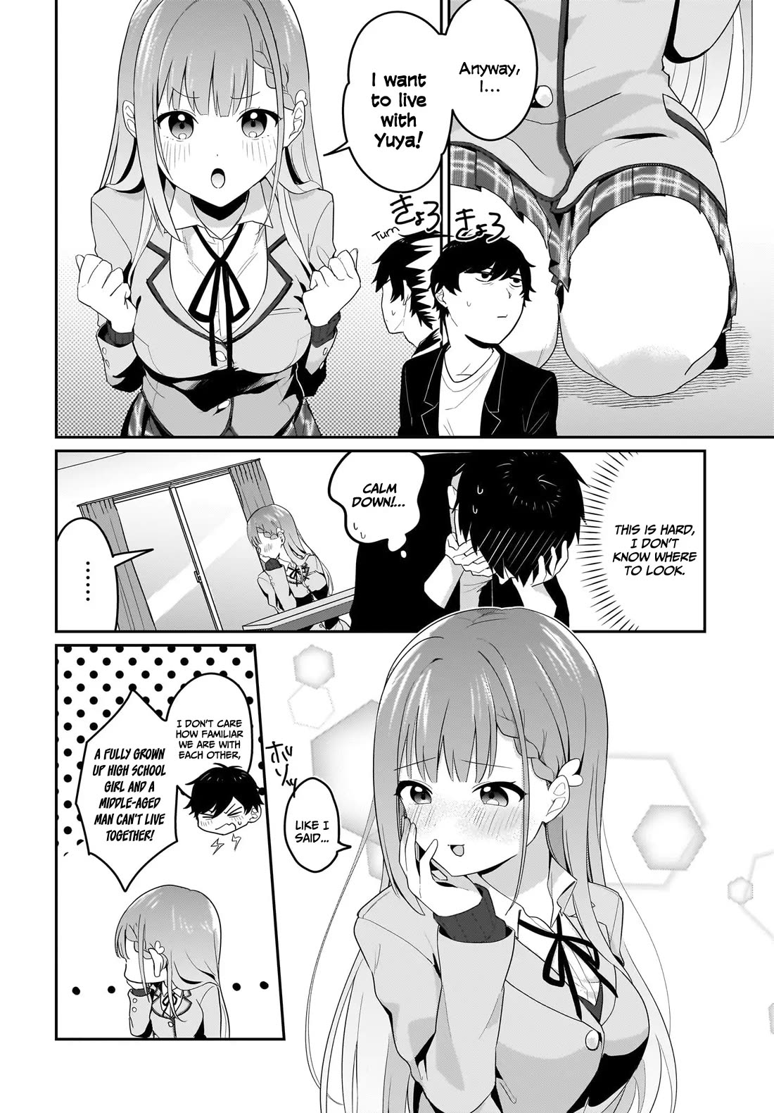 I, a Tired Office Worker, Start Living Together with a Beautiful Highschool Girl whom I Met Again After 7 Years chapter 1 page 7
