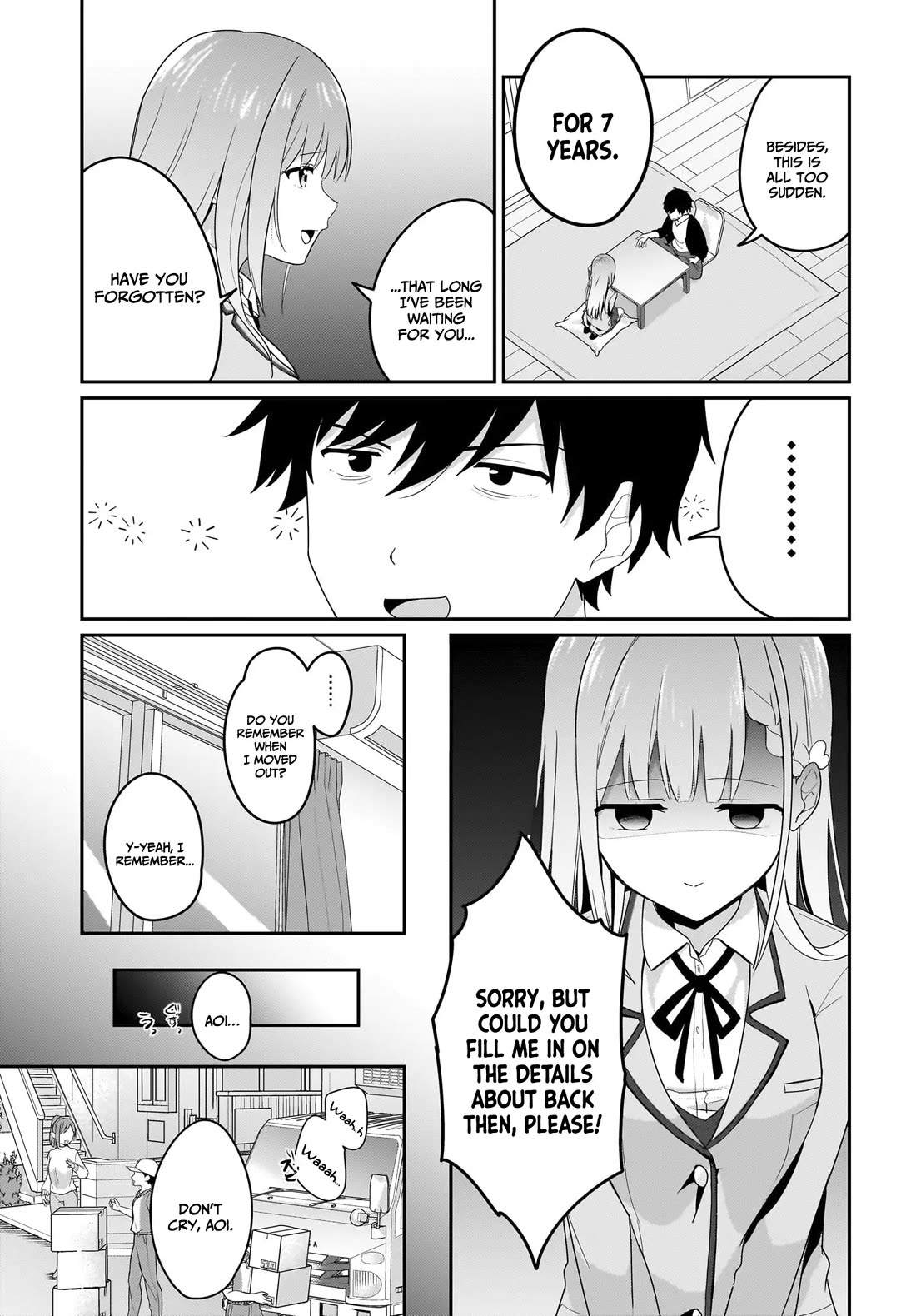I, a Tired Office Worker, Start Living Together with a Beautiful Highschool Girl whom I Met Again After 7 Years chapter 1 page 8