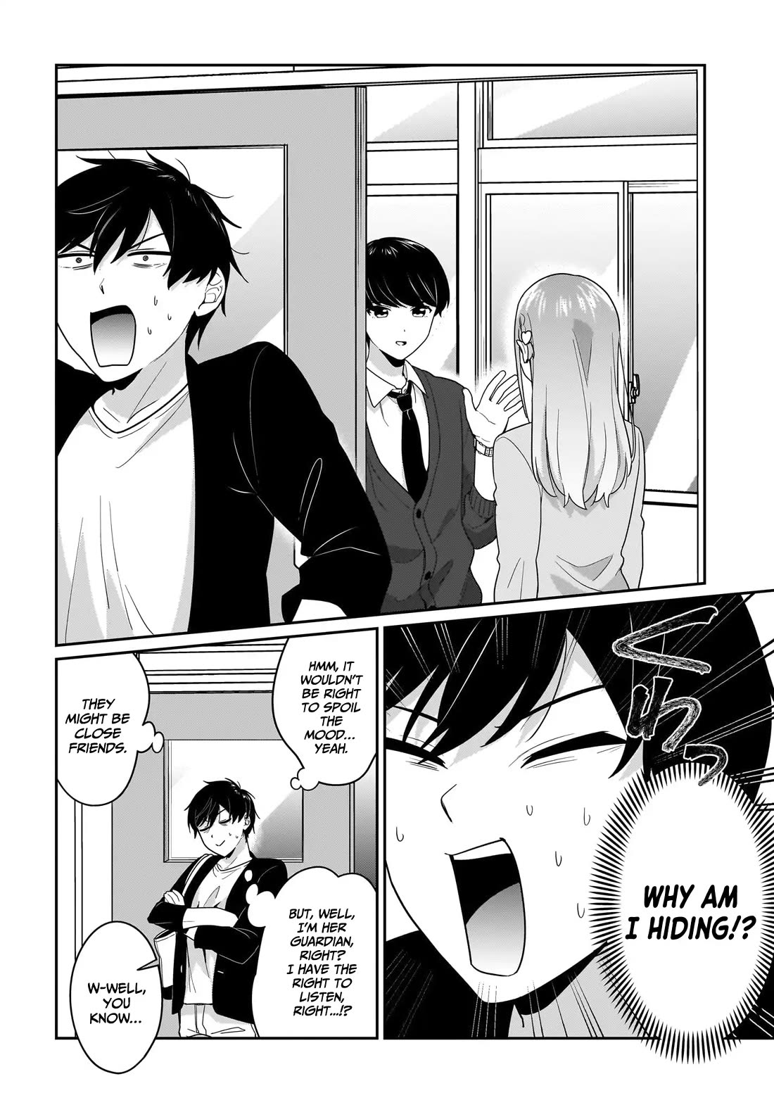I, a Tired Office Worker, Start Living Together with a Beautiful Highschool Girl whom I Met Again After 7 Years chapter 10 page 21