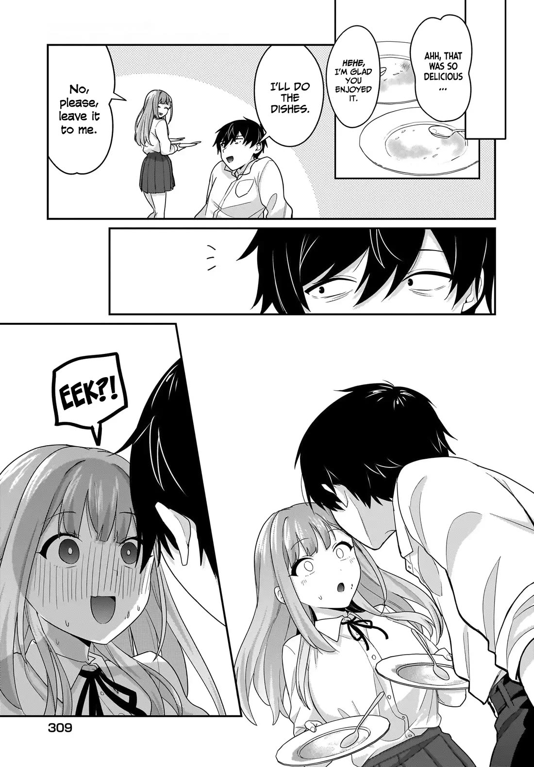 I, a Tired Office Worker, Start Living Together with a Beautiful Highschool Girl whom I Met Again After 7 Years chapter 10 page 8