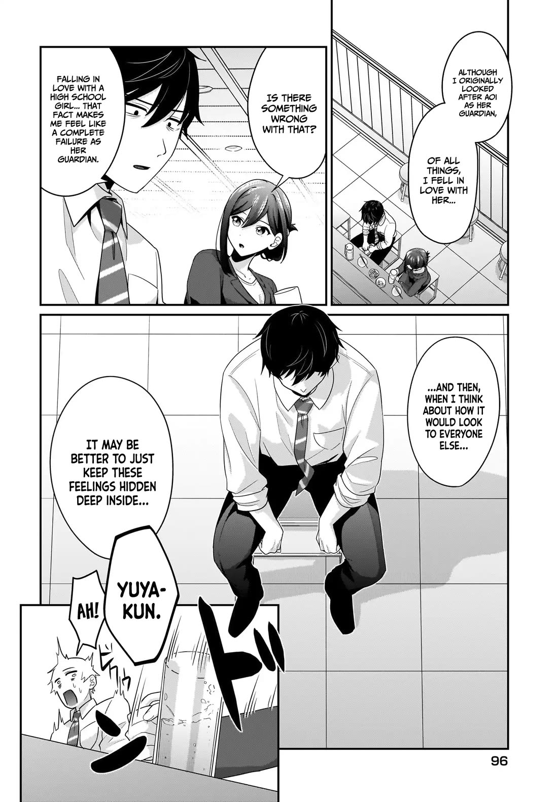 I, a Tired Office Worker, Start Living Together with a Beautiful Highschool Girl whom I Met Again After 7 Years chapter 11 page 11