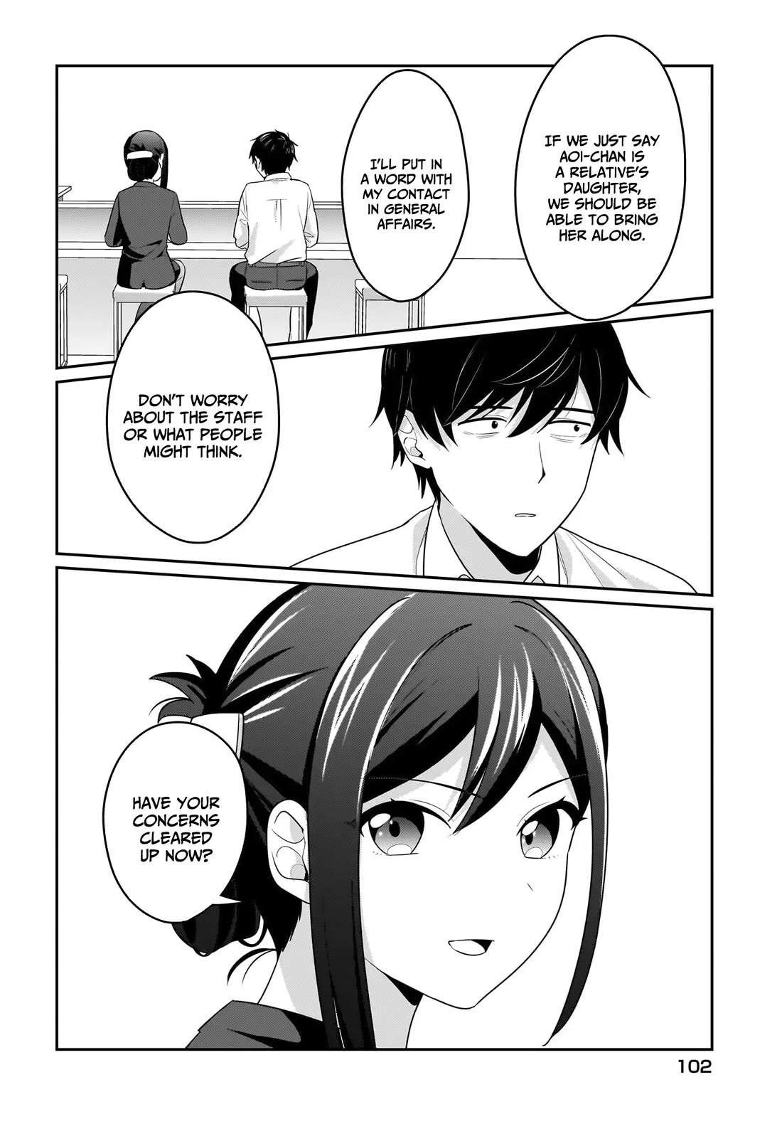 I, a Tired Office Worker, Start Living Together with a Beautiful Highschool Girl whom I Met Again After 7 Years chapter 11 page 17