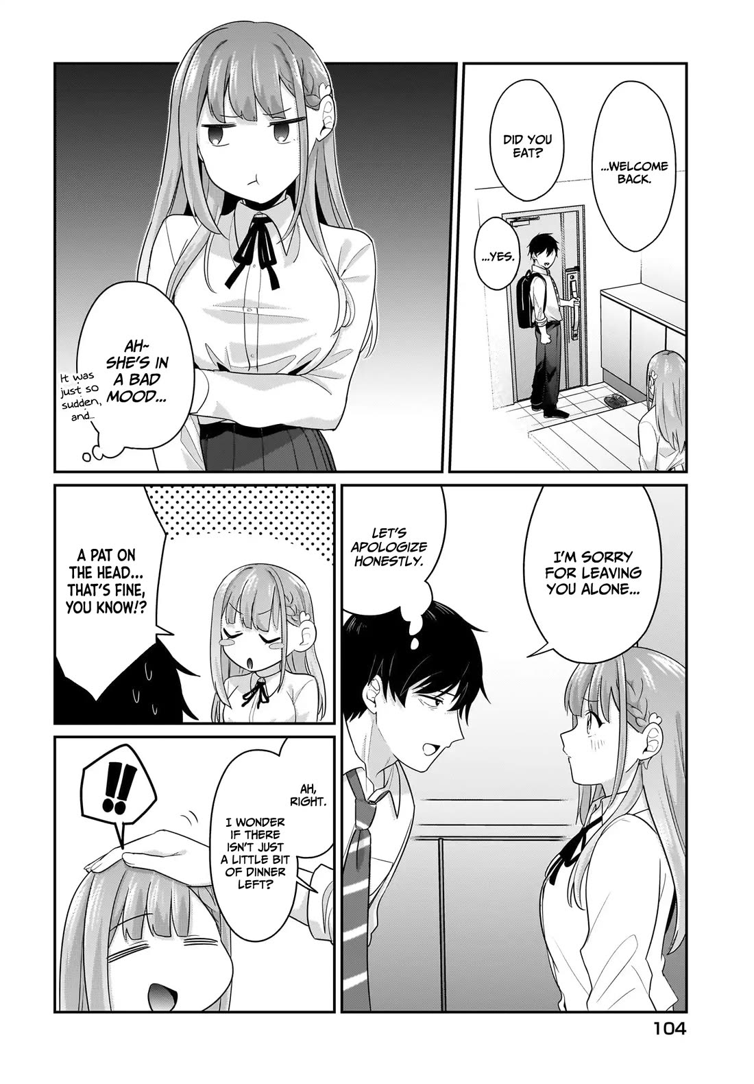 I, a Tired Office Worker, Start Living Together with a Beautiful Highschool Girl whom I Met Again After 7 Years chapter 11 page 19