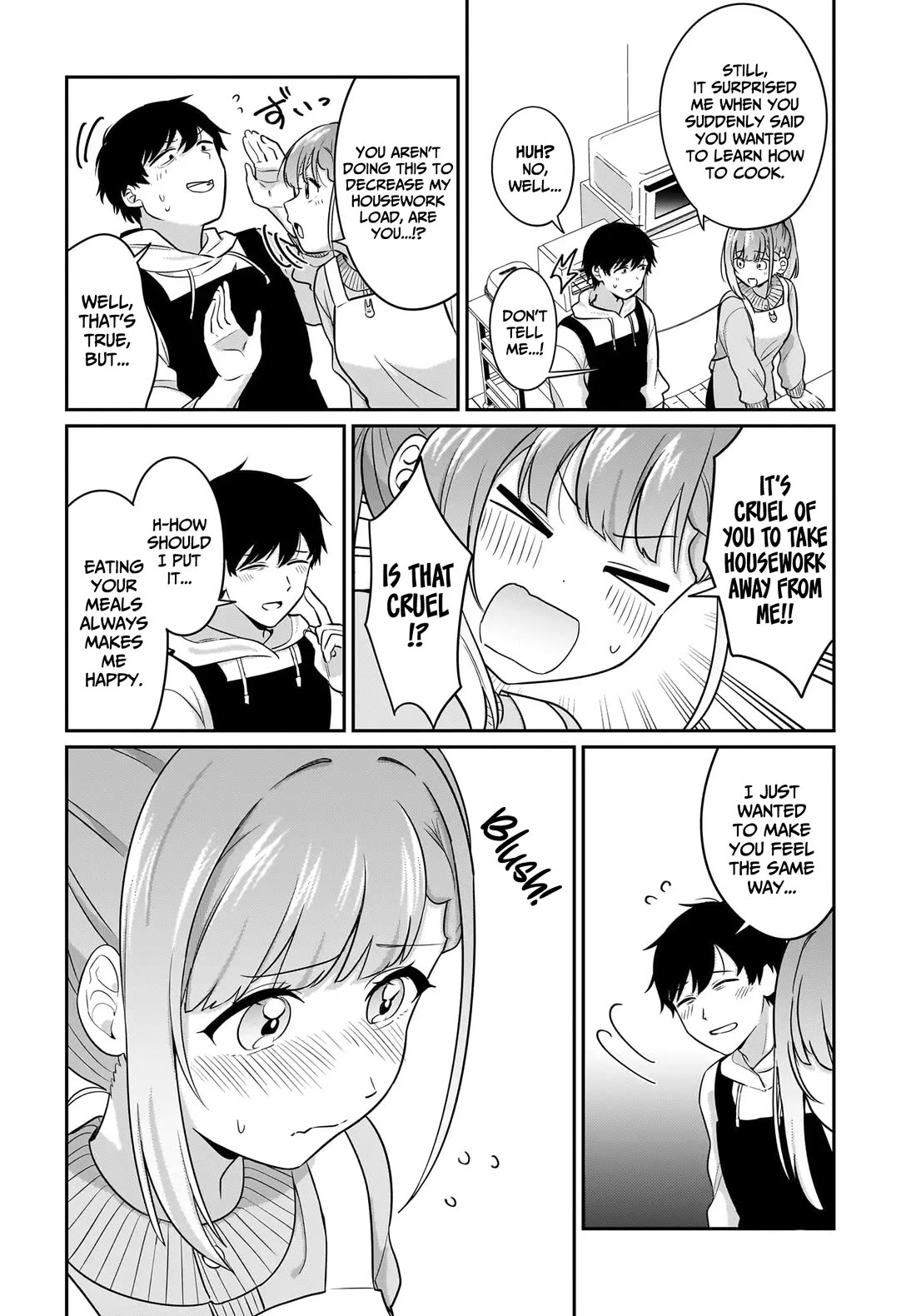 I, a Tired Office Worker, Start Living Together with a Beautiful Highschool Girl whom I Met Again After 7 Years chapter 17 page 3