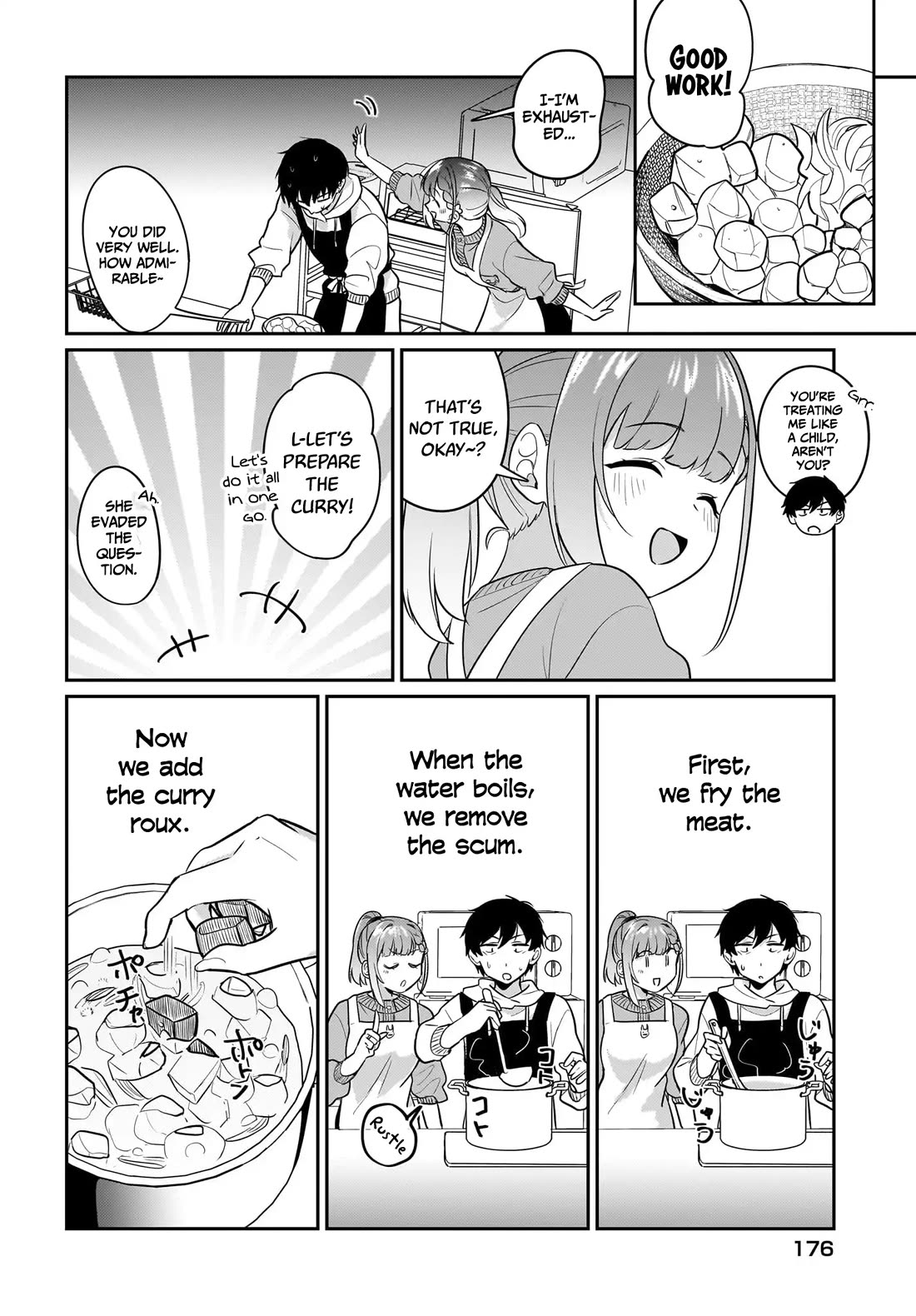 I, a Tired Office Worker, Start Living Together with a Beautiful Highschool Girl whom I Met Again After 7 Years chapter 17 page 7