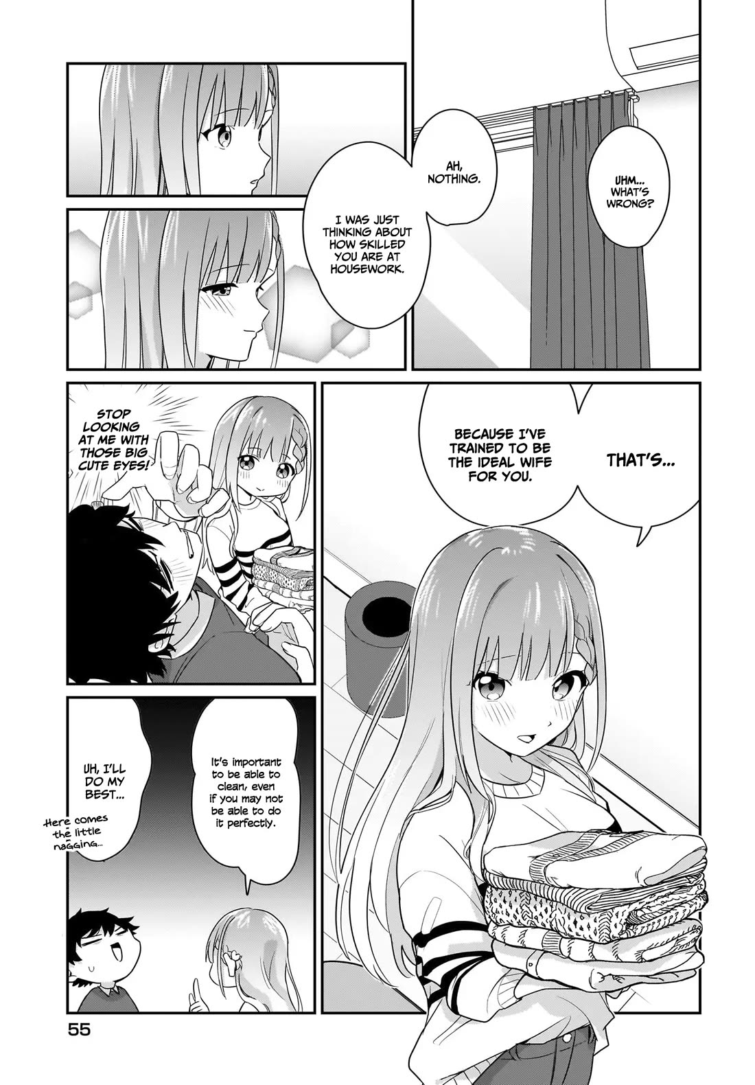 I, a Tired Office Worker, Start Living Together with a Beautiful Highschool Girl whom I Met Again After 7 Years chapter 2 page 12