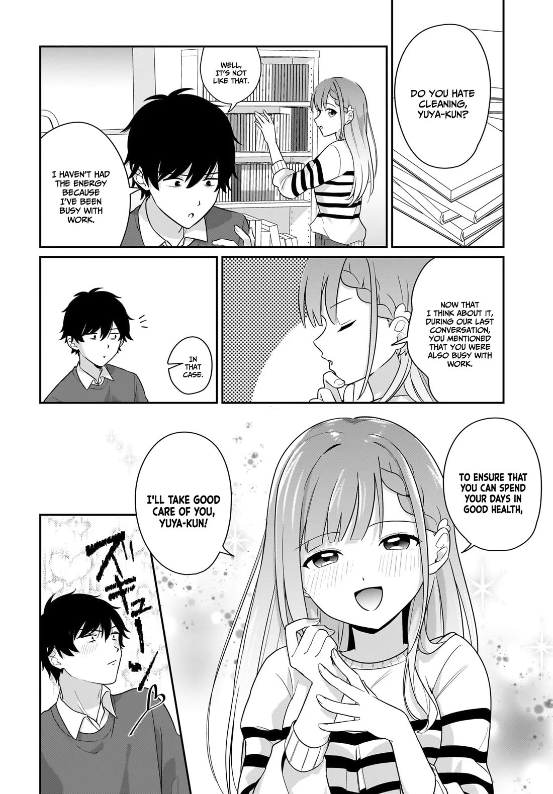 I, a Tired Office Worker, Start Living Together with a Beautiful Highschool Girl whom I Met Again After 7 Years chapter 2 page 13