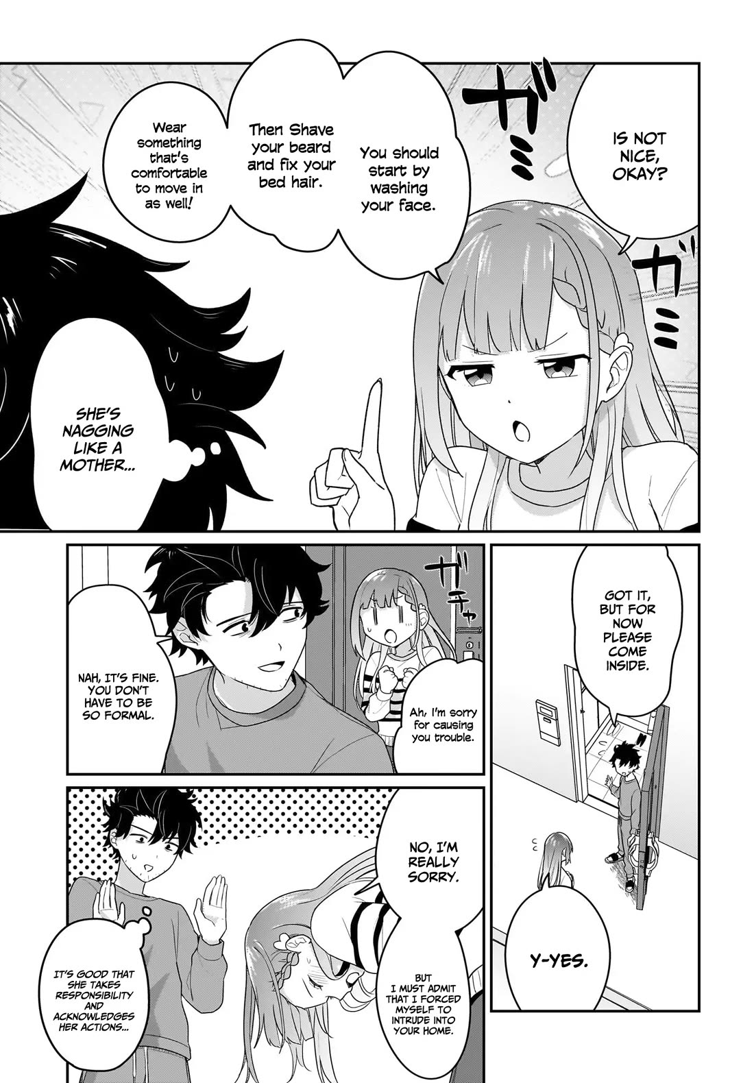 I, a Tired Office Worker, Start Living Together with a Beautiful Highschool Girl whom I Met Again After 7 Years chapter 2 page 6