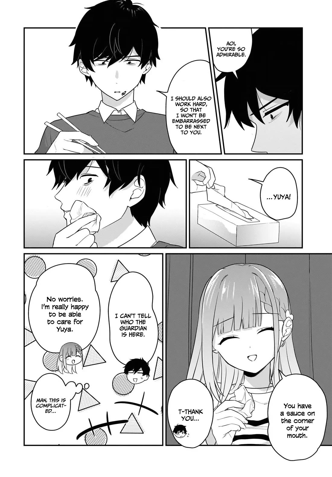 I, a Tired Office Worker, Start Living Together with a Beautiful Highschool Girl whom I Met Again After 7 Years chapter 3 page 15