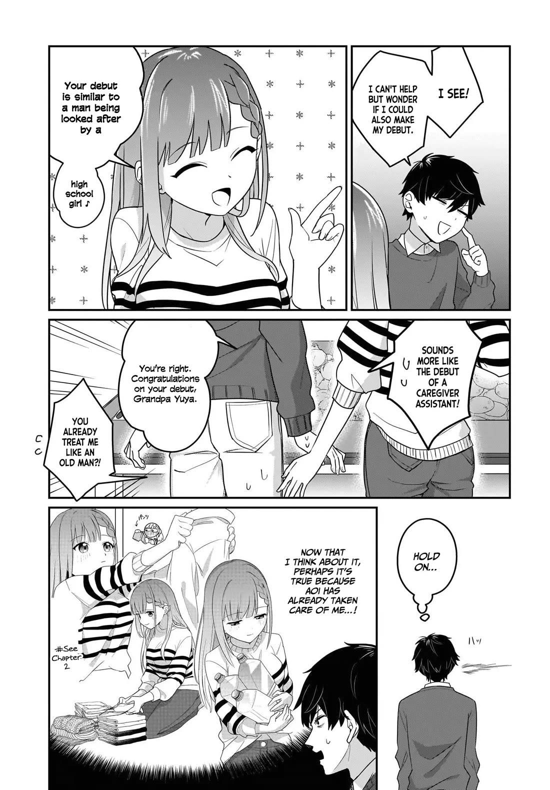 I, a Tired Office Worker, Start Living Together with a Beautiful Highschool Girl whom I Met Again After 7 Years chapter 3 page 4