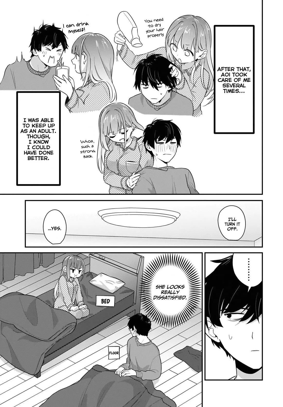 I, a Tired Office Worker, Start Living Together with a Beautiful Highschool Girl whom I Met Again After 7 Years chapter 4 page 12