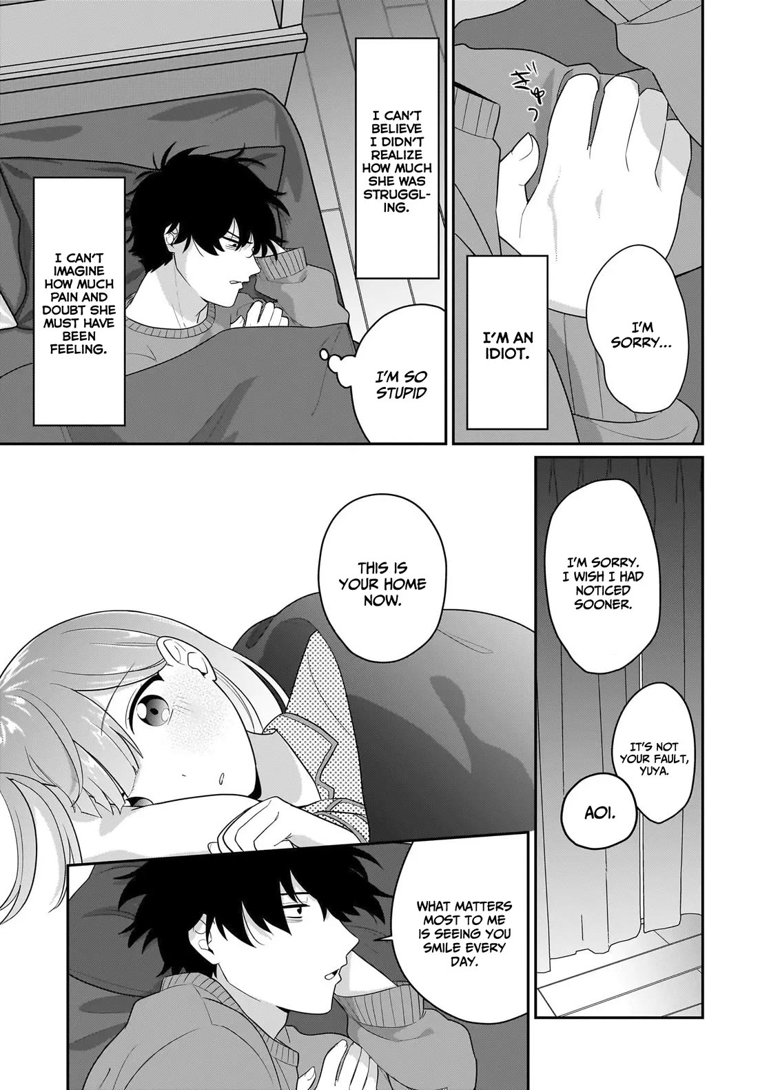 I, a Tired Office Worker, Start Living Together with a Beautiful Highschool Girl whom I Met Again After 7 Years chapter 4 page 18