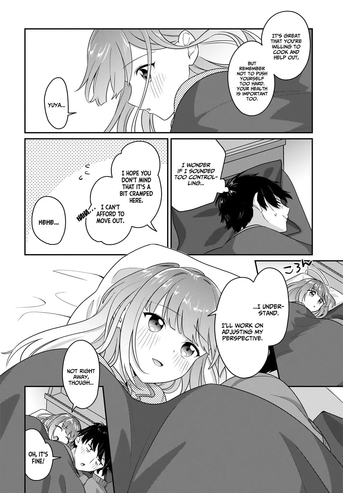 I, a Tired Office Worker, Start Living Together with a Beautiful Highschool Girl whom I Met Again After 7 Years chapter 4 page 19