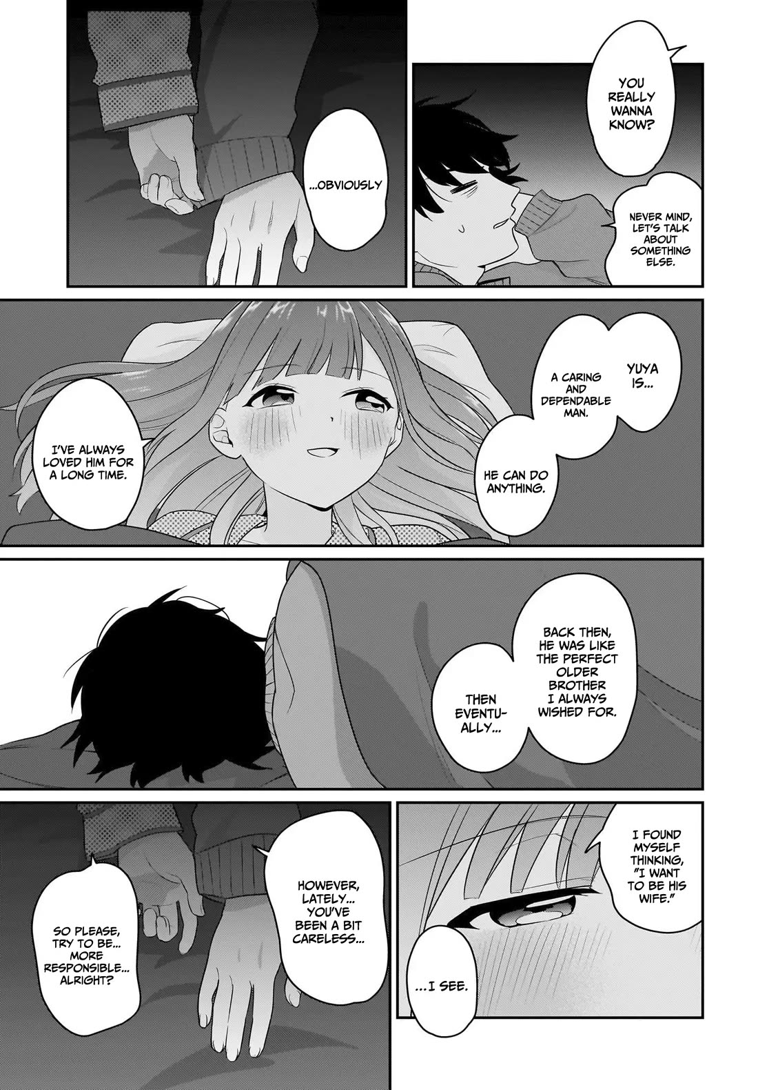 I, a Tired Office Worker, Start Living Together with a Beautiful Highschool Girl whom I Met Again After 7 Years chapter 4 page 22
