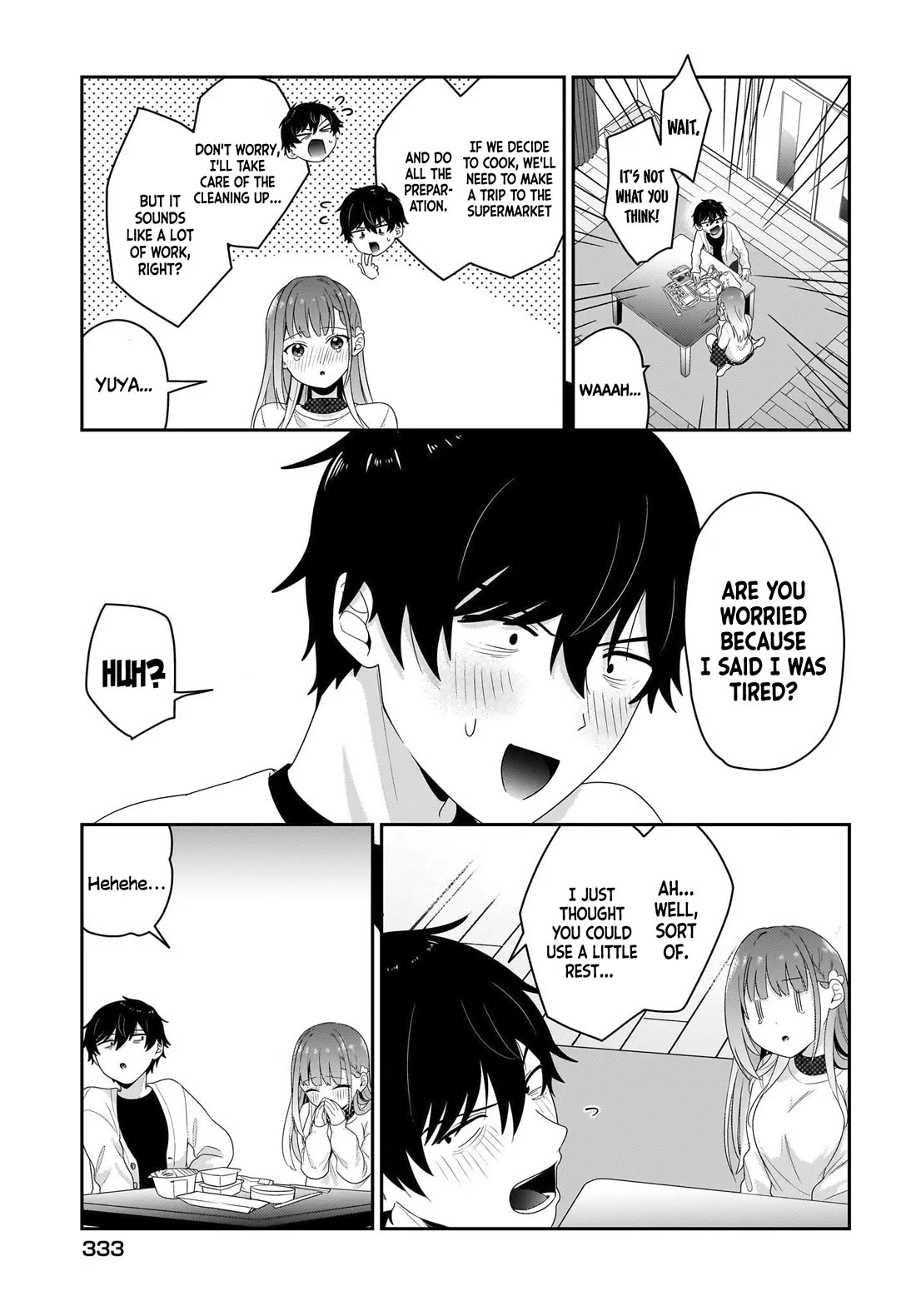 I, a Tired Office Worker, Start Living Together with a Beautiful Highschool Girl whom I Met Again After 7 Years chapter 5 page 16