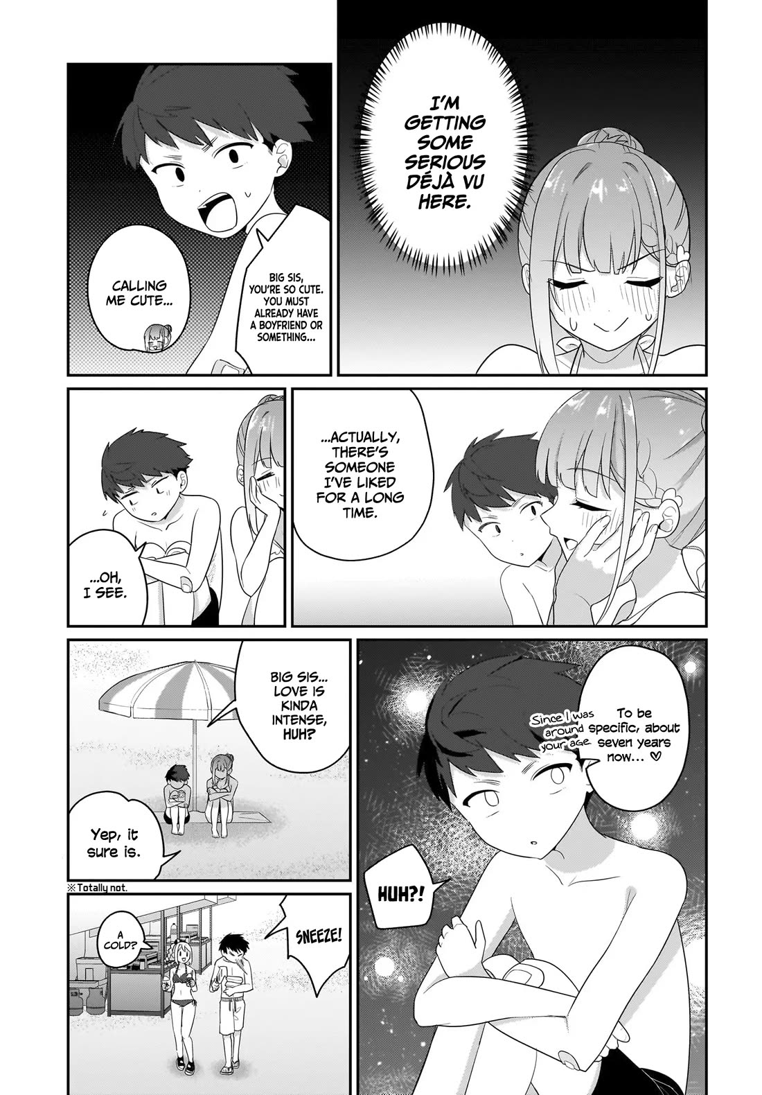 I, a Tired Office Worker, Start Living Together with a Beautiful Highschool Girl whom I Met Again After 7 Years chapter 7.5 page 15