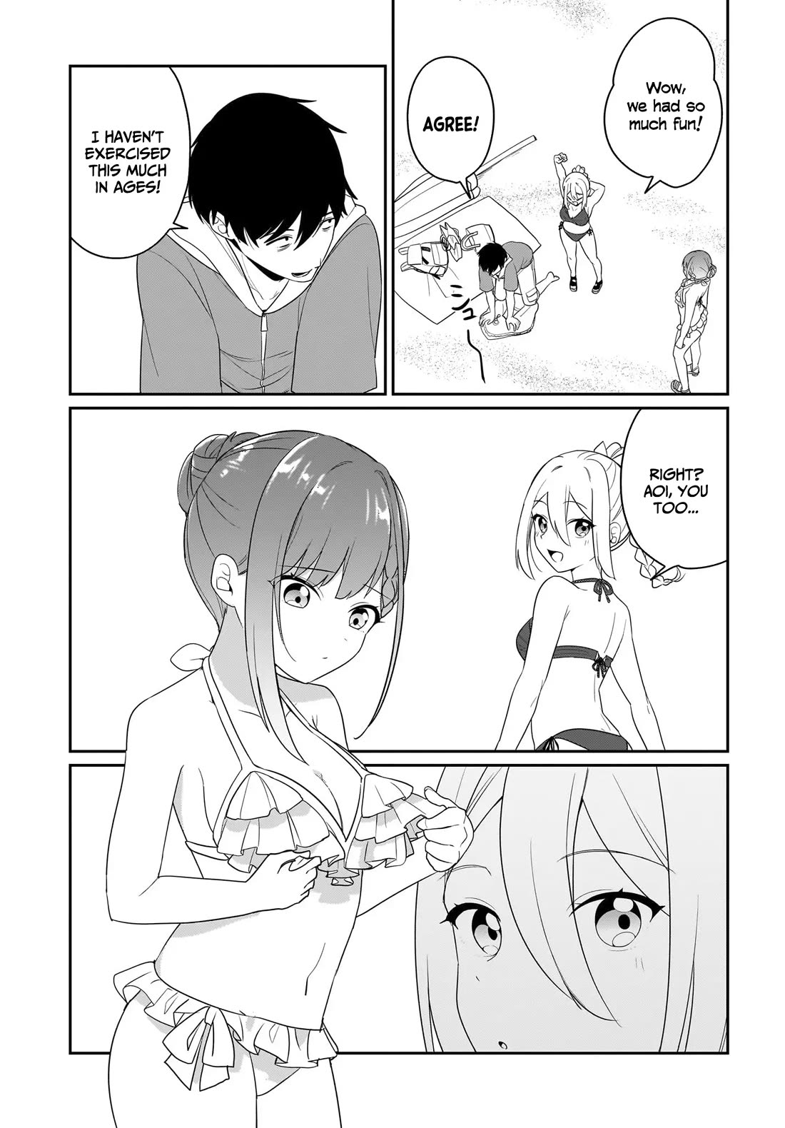 I, a Tired Office Worker, Start Living Together with a Beautiful Highschool Girl whom I Met Again After 7 Years chapter 7.5 page 17