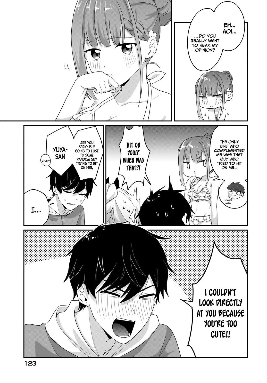 I, a Tired Office Worker, Start Living Together with a Beautiful Highschool Girl whom I Met Again After 7 Years chapter 7.5 page 19