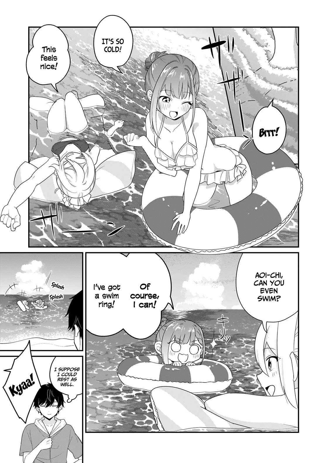 I, a Tired Office Worker, Start Living Together with a Beautiful Highschool Girl whom I Met Again After 7 Years chapter 7.5 page 9