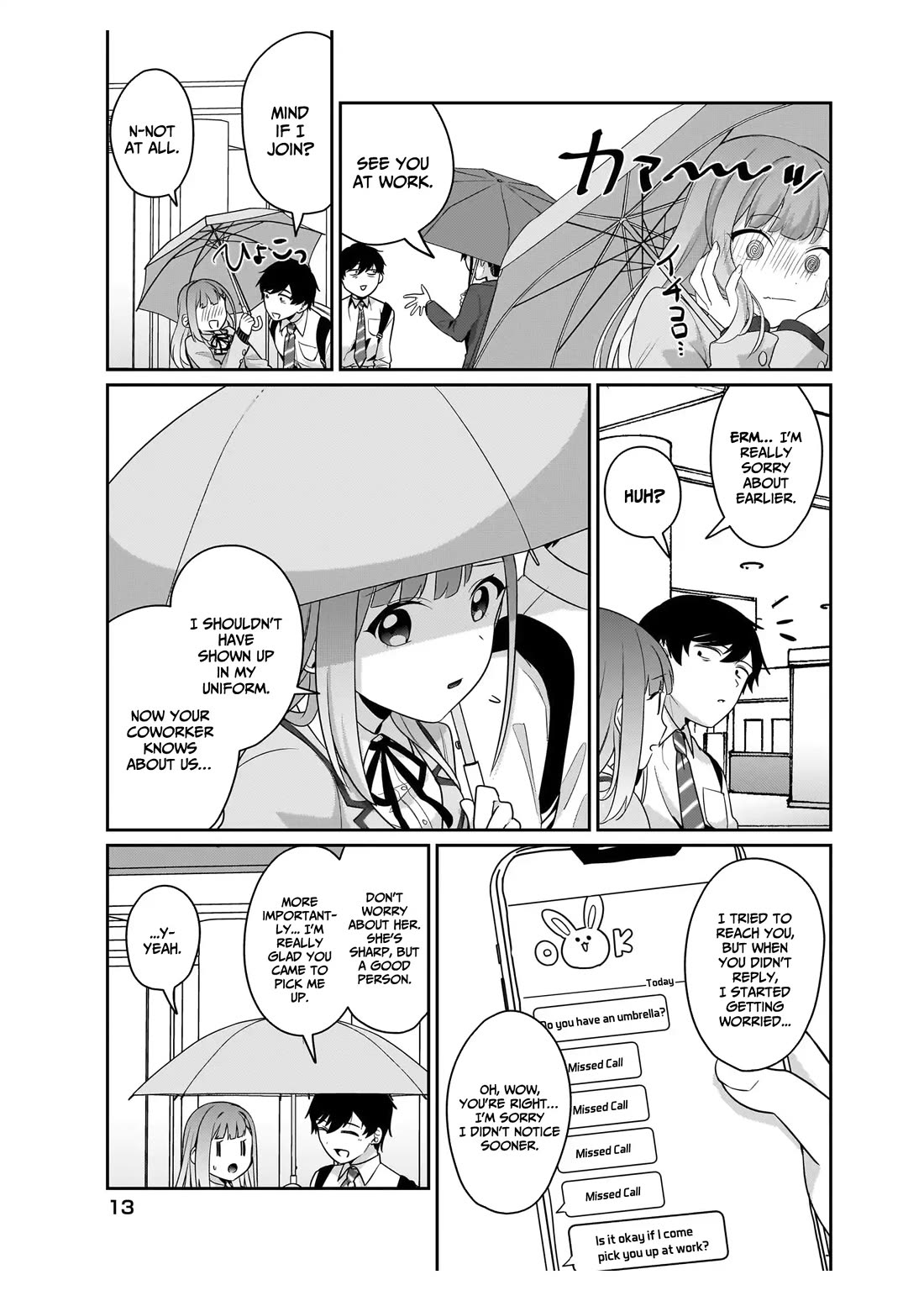 I, a Tired Office Worker, Start Living Together with a Beautiful Highschool Girl whom I Met Again After 7 Years chapter 8 page 10