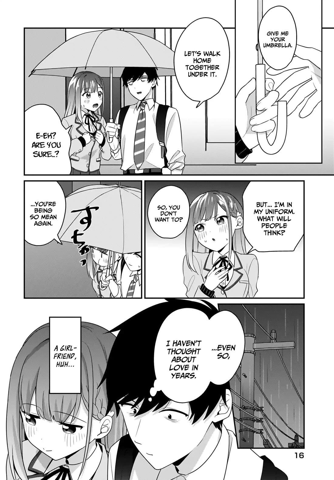 I, a Tired Office Worker, Start Living Together with a Beautiful Highschool Girl whom I Met Again After 7 Years chapter 8 page 13