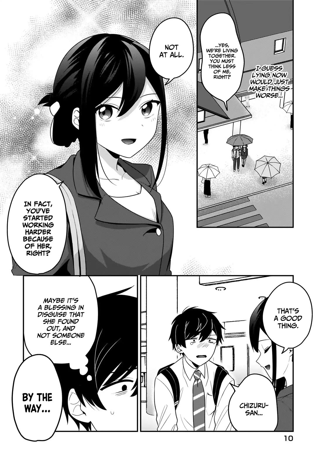 I, a Tired Office Worker, Start Living Together with a Beautiful Highschool Girl whom I Met Again After 7 Years chapter 8 page 7