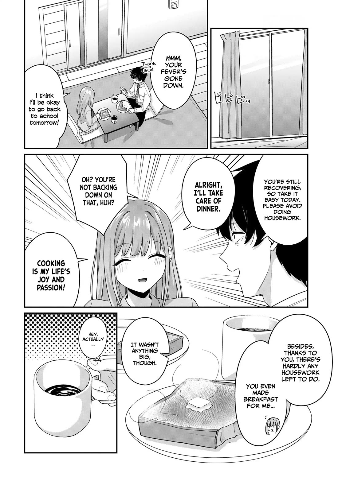I, a Tired Office Worker, Start Living Together with a Beautiful Highschool Girl whom I Met Again After 7 Years chapter 9 page 19