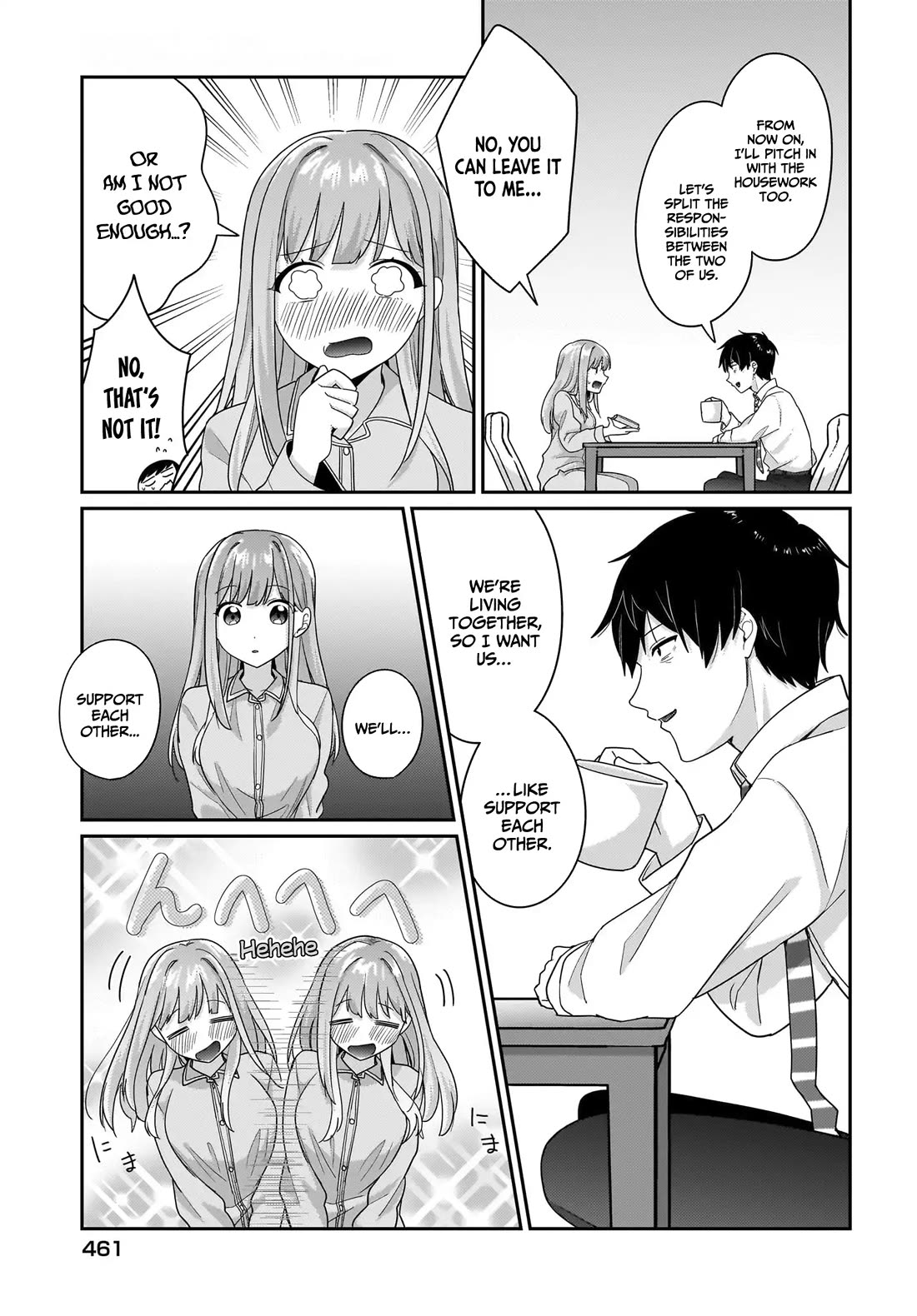 I, a Tired Office Worker, Start Living Together with a Beautiful Highschool Girl whom I Met Again After 7 Years chapter 9 page 20