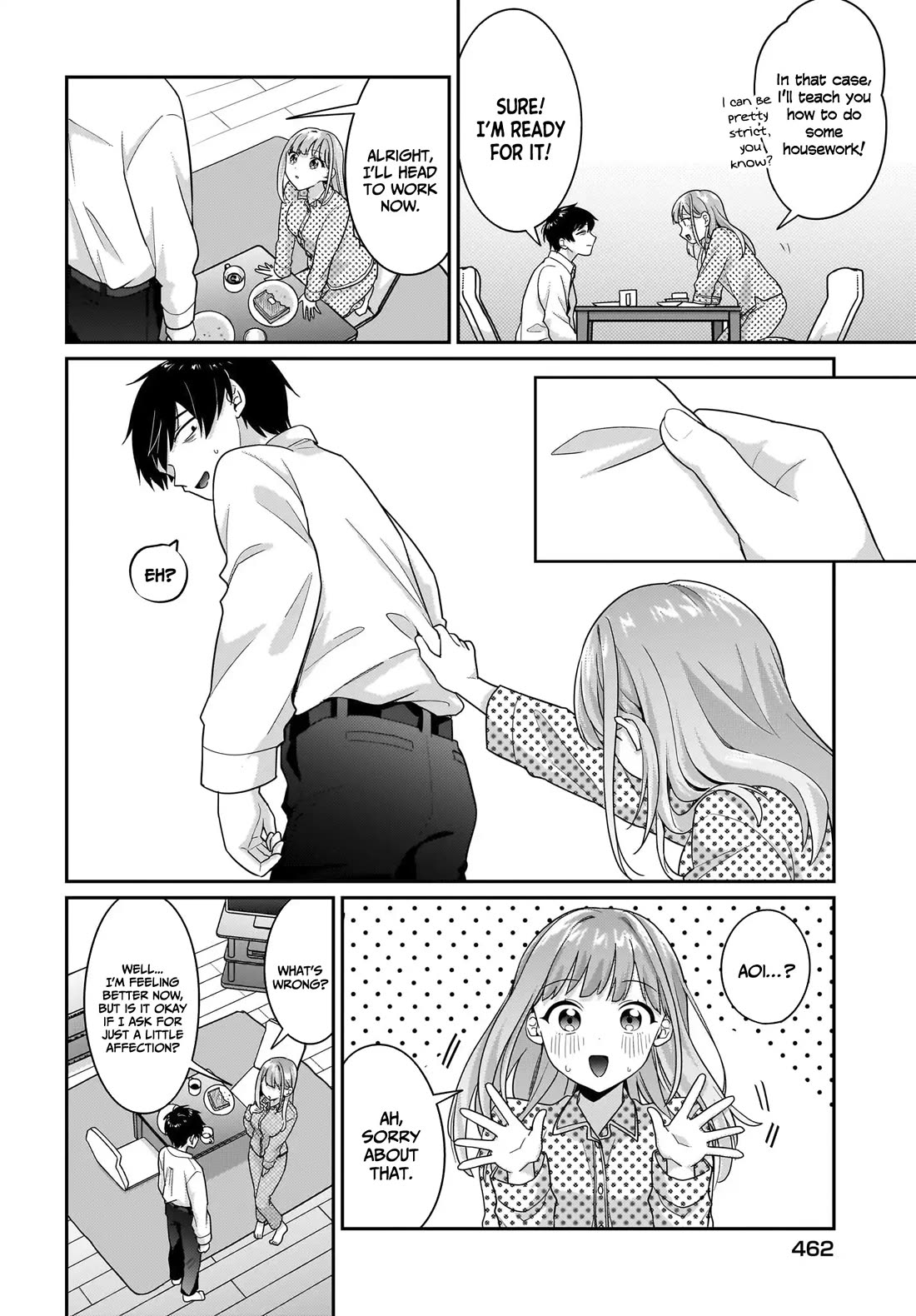 I, a Tired Office Worker, Start Living Together with a Beautiful Highschool Girl whom I Met Again After 7 Years chapter 9 page 21