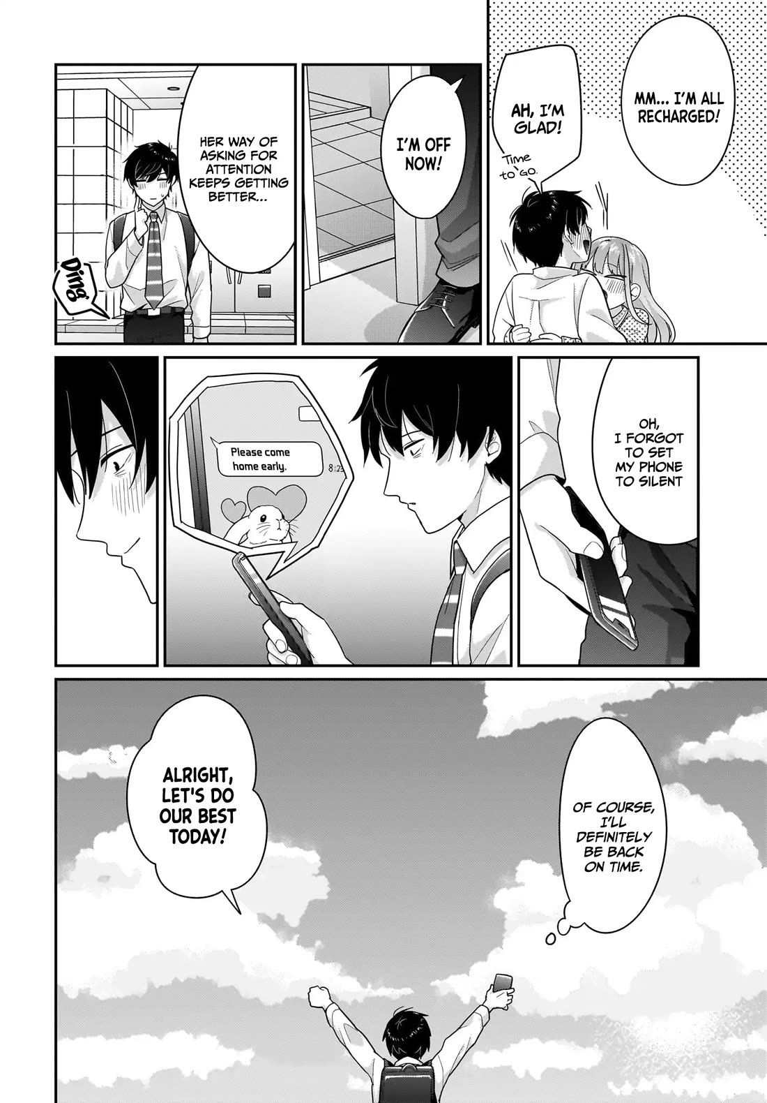 I, a Tired Office Worker, Start Living Together with a Beautiful Highschool Girl whom I Met Again After 7 Years chapter 9 page 23