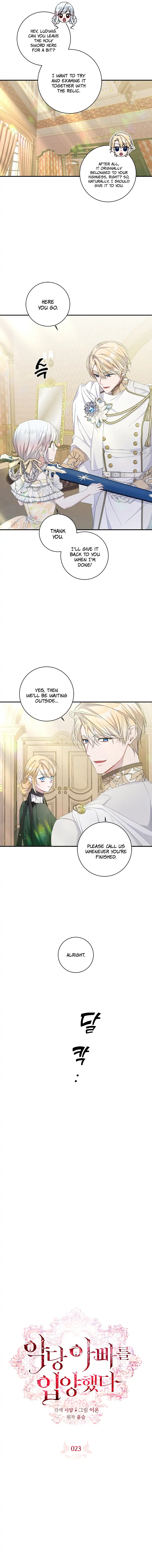 I Adopted A Villainous Dad chapter 23 page 6