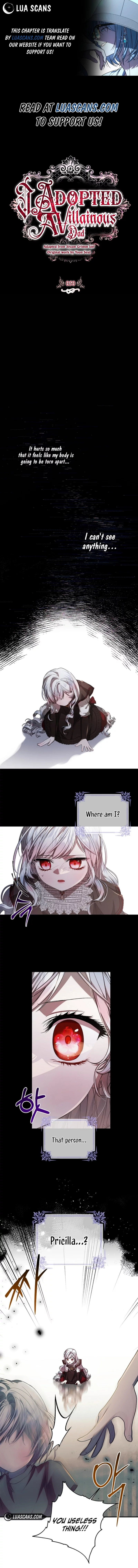 I Adopted A Villainous Dad chapter 50 page 1