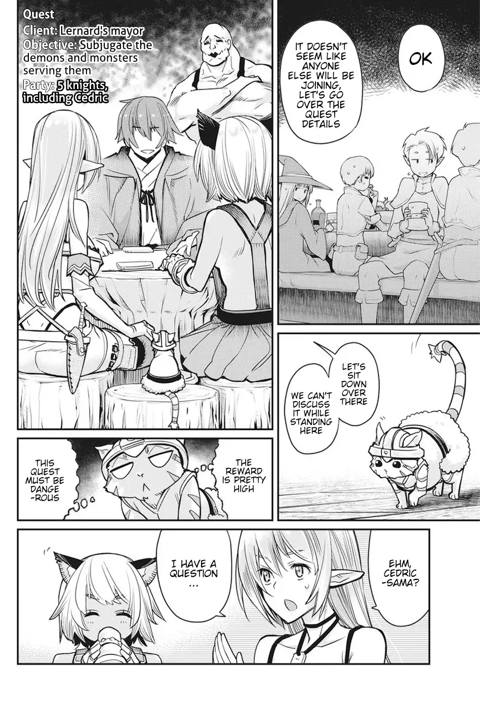 I Am Behemoth Of The S Rank Monster But I Am Mistaken As A Cat And I Live As A Pet Of Elf Girl chapter 10 page 4