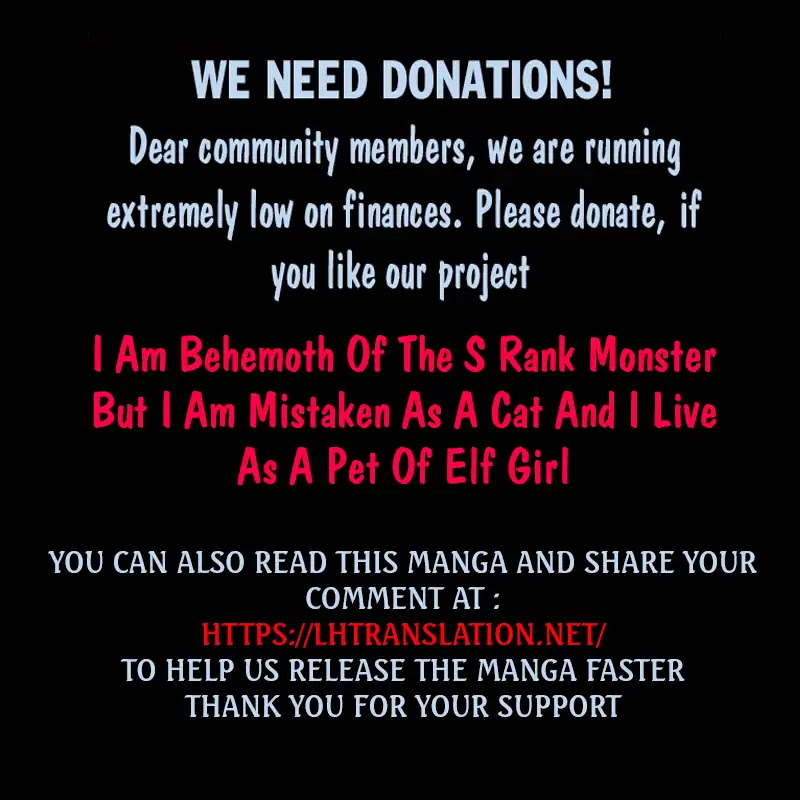 I Am Behemoth Of The S Rank Monster But I Am Mistaken As A Cat And I Live As A Pet Of Elf Girl chapter 17 page 25