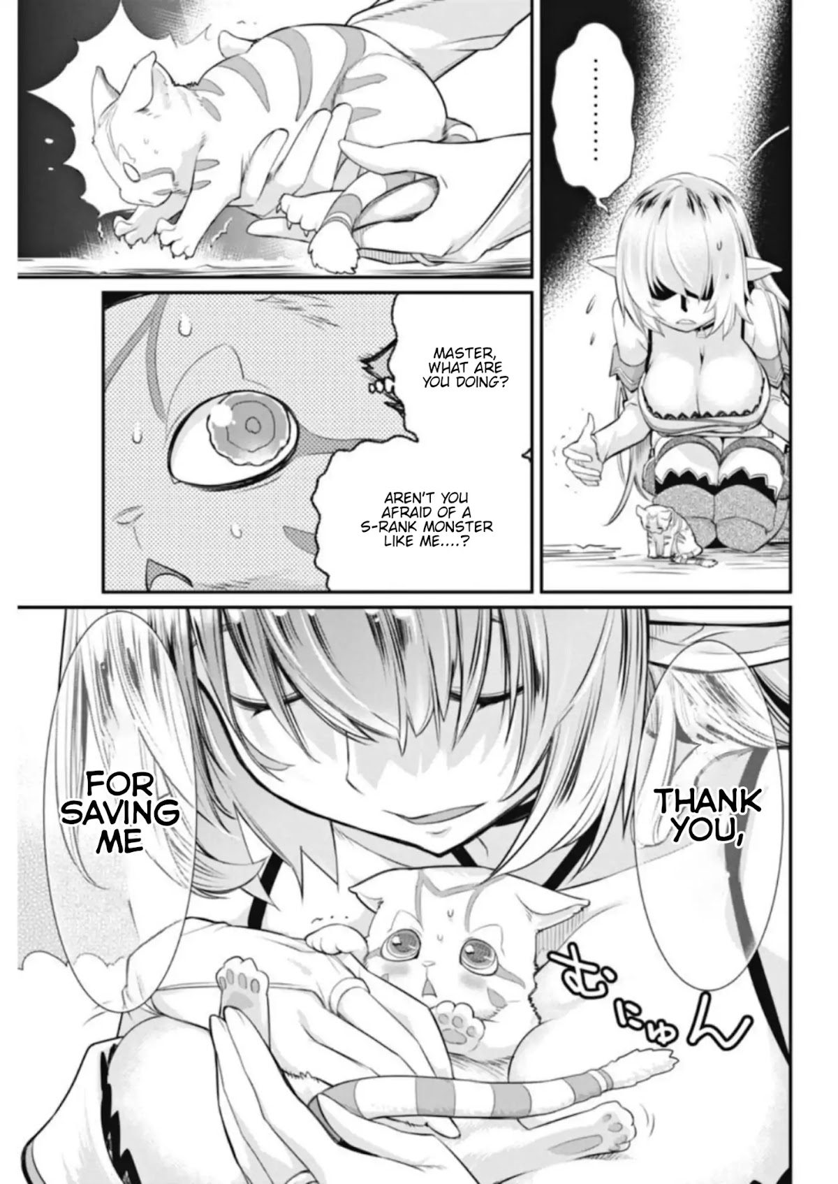 I Am Behemoth Of The S Rank Monster But I Am Mistaken As A Cat And I Live As A Pet Of Elf Girl chapter 2 page 19