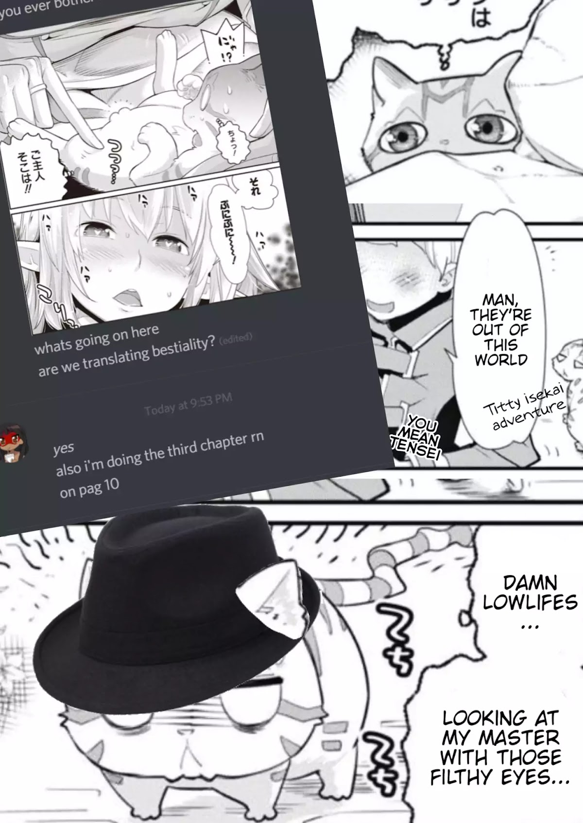 I Am Behemoth Of The S Rank Monster But I Am Mistaken As A Cat And I Live As A Pet Of Elf Girl chapter 2 page 25