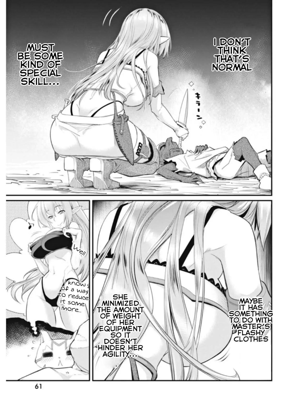 I Am Behemoth Of The S Rank Monster But I Am Mistaken As A Cat And I Live As A Pet Of Elf Girl chapter 2 page 9
