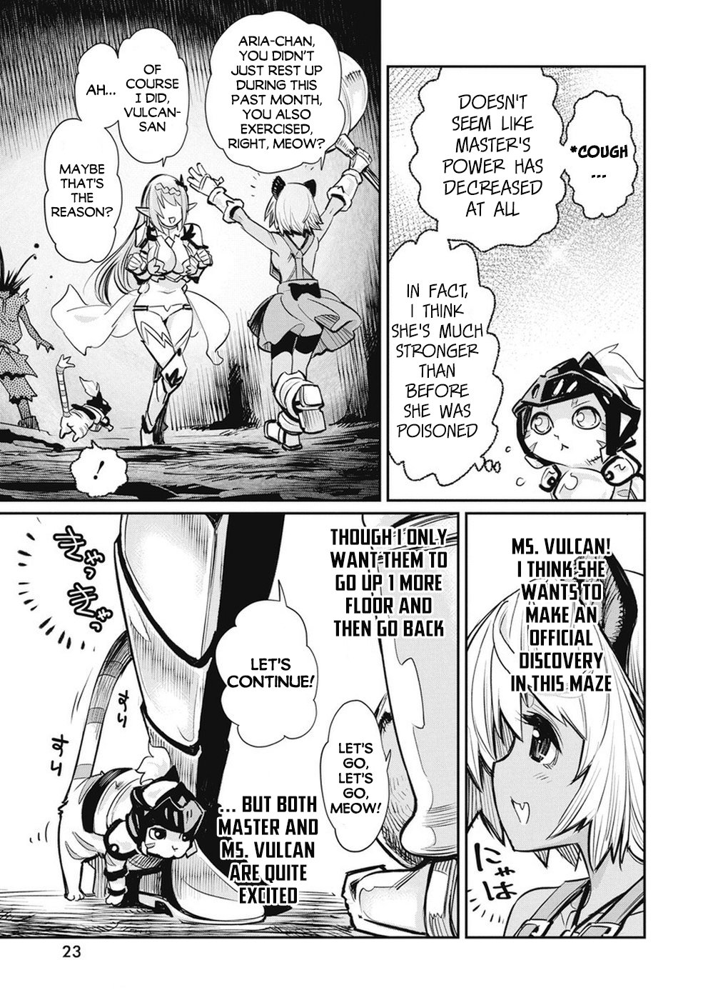 I Am Behemoth Of The S Rank Monster But I Am Mistaken As A Cat And I Live As A Pet Of Elf Girl chapter 20 page 12