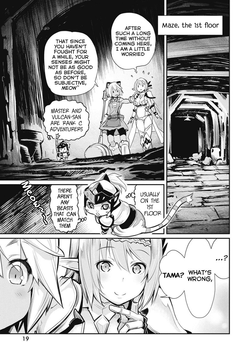 I Am Behemoth Of The S Rank Monster But I Am Mistaken As A Cat And I Live As A Pet Of Elf Girl chapter 20 page 8