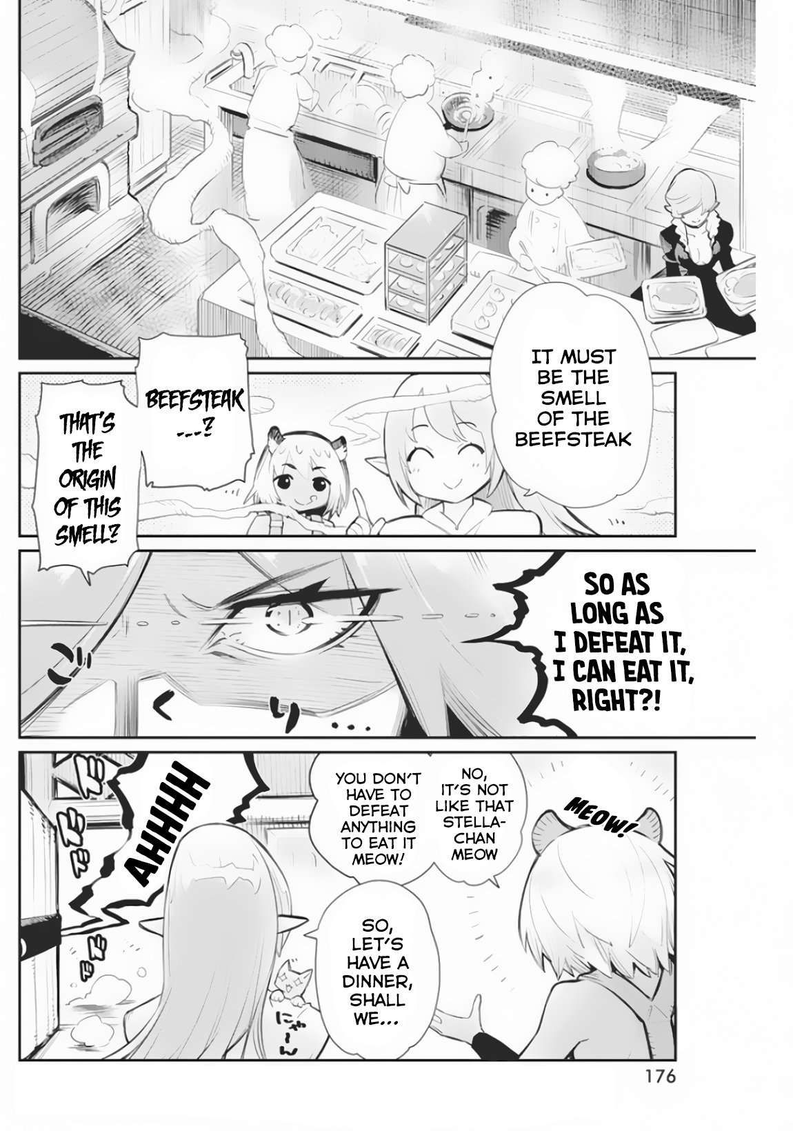 I Am Behemoth Of The S Rank Monster But I Am Mistaken As A Cat And I Live As A Pet Of Elf Girl chapter 21 page 12