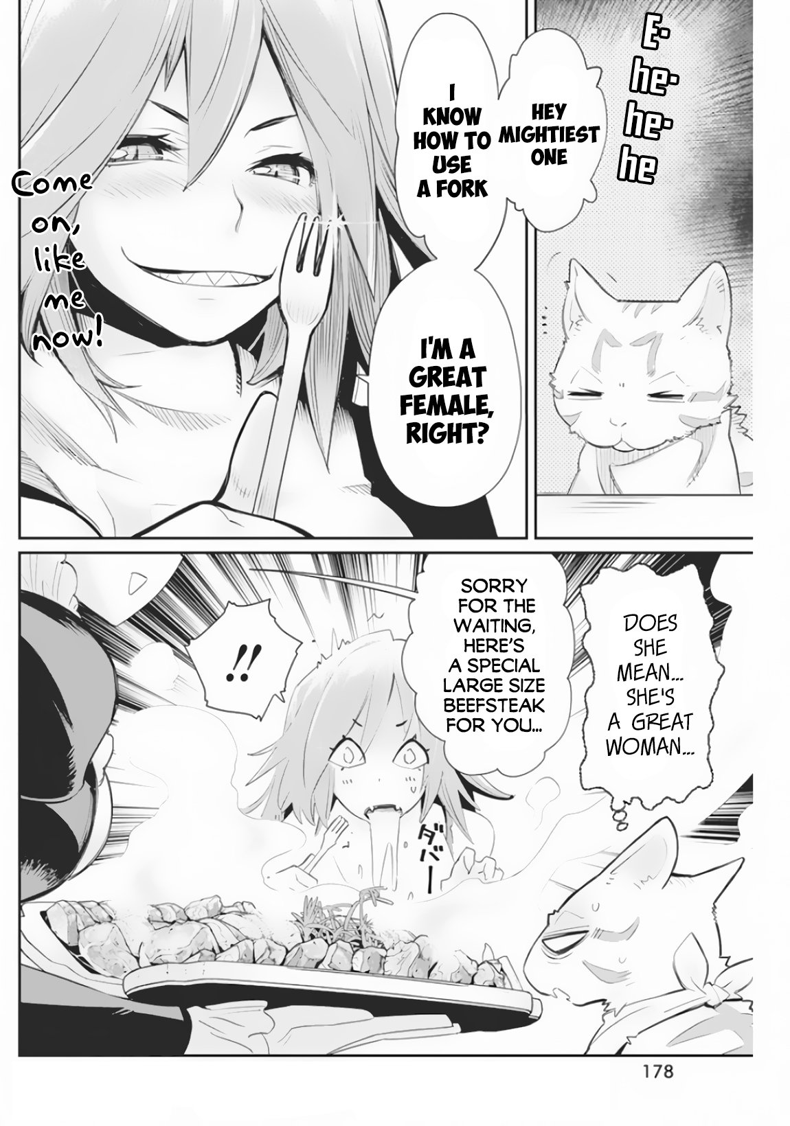 I Am Behemoth Of The S Rank Monster But I Am Mistaken As A Cat And I Live As A Pet Of Elf Girl chapter 21 page 14