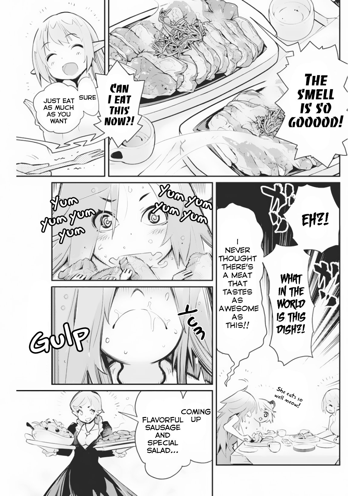 I Am Behemoth Of The S Rank Monster But I Am Mistaken As A Cat And I Live As A Pet Of Elf Girl chapter 21 page 15