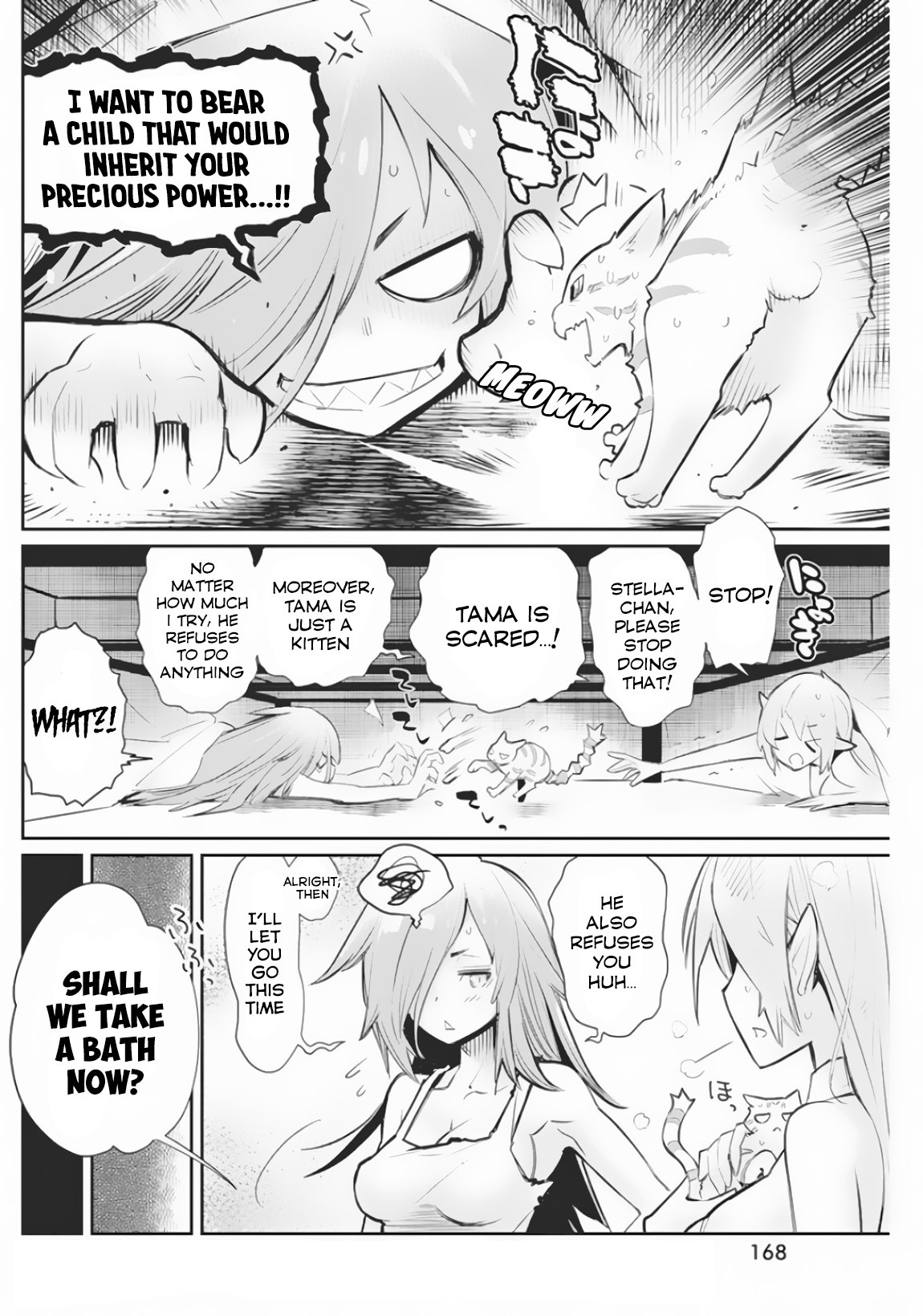 I Am Behemoth Of The S Rank Monster But I Am Mistaken As A Cat And I Live As A Pet Of Elf Girl chapter 21 page 5